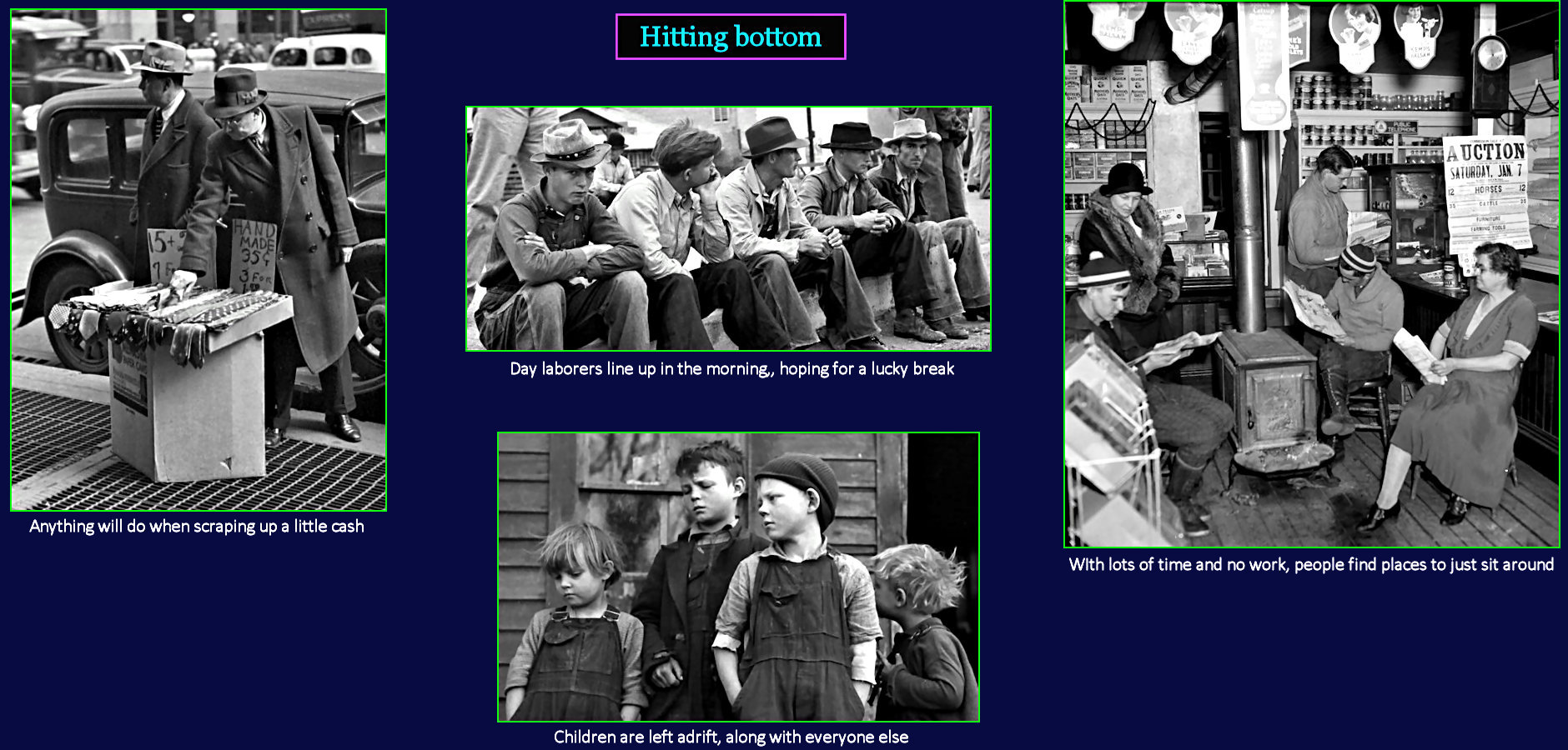 Americans out of work and hope, 1930s 